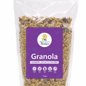 Cranberry, Coconut & Chia Seed Granola 1 Kilo