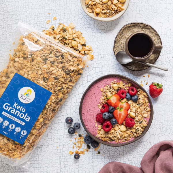 Keto Macadamia & Coconut Granola 1 Kilo - Image 2